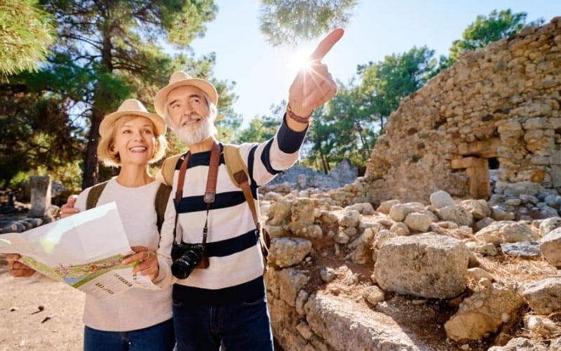 Top travel destinations for couples 50+