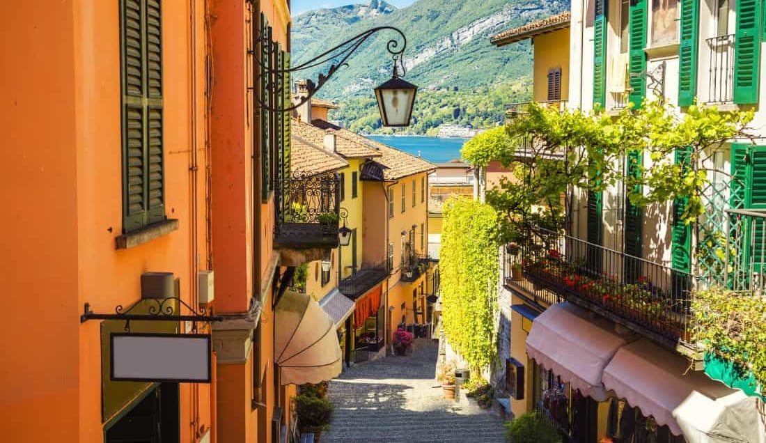Visit the colourful town of Bellagio