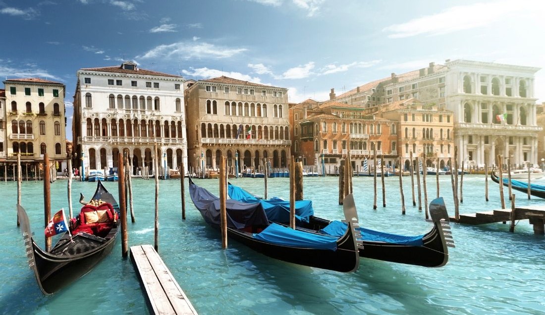See the famous Gondolas in Venice