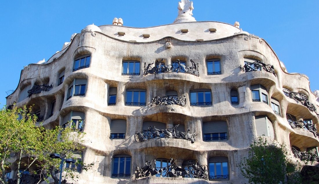 See Casa Milà in Barcelona