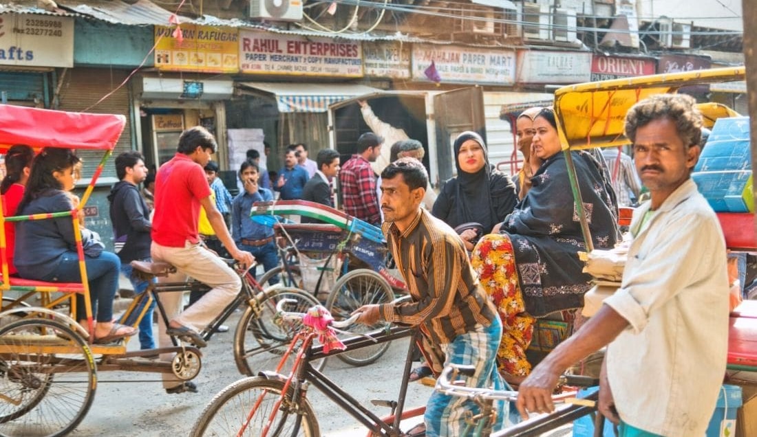 Experience the vibrant streets of Delhi