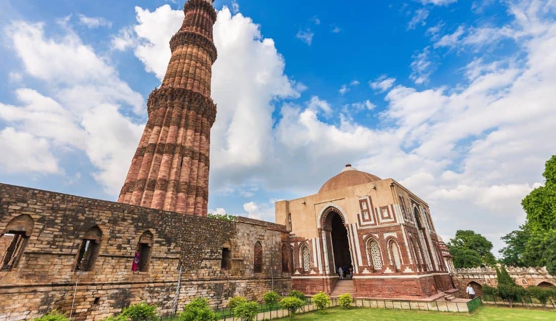 See Qutub Minar Tower in New Delhi