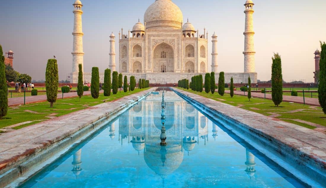 See the iconic Taj Mahal