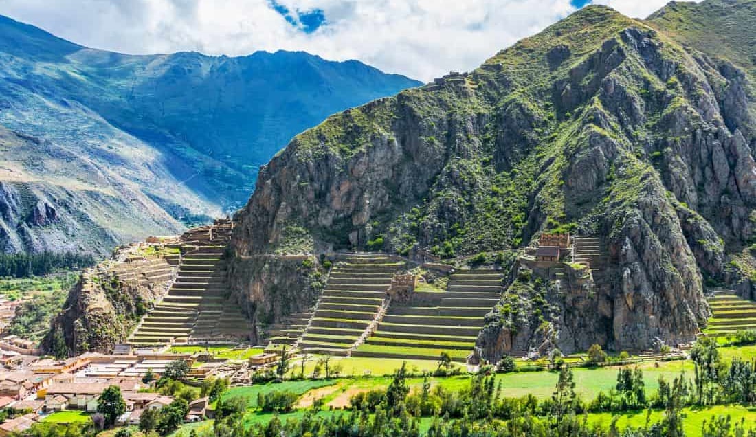 Visit Ollantaytambo, a village in Sacred Valley.