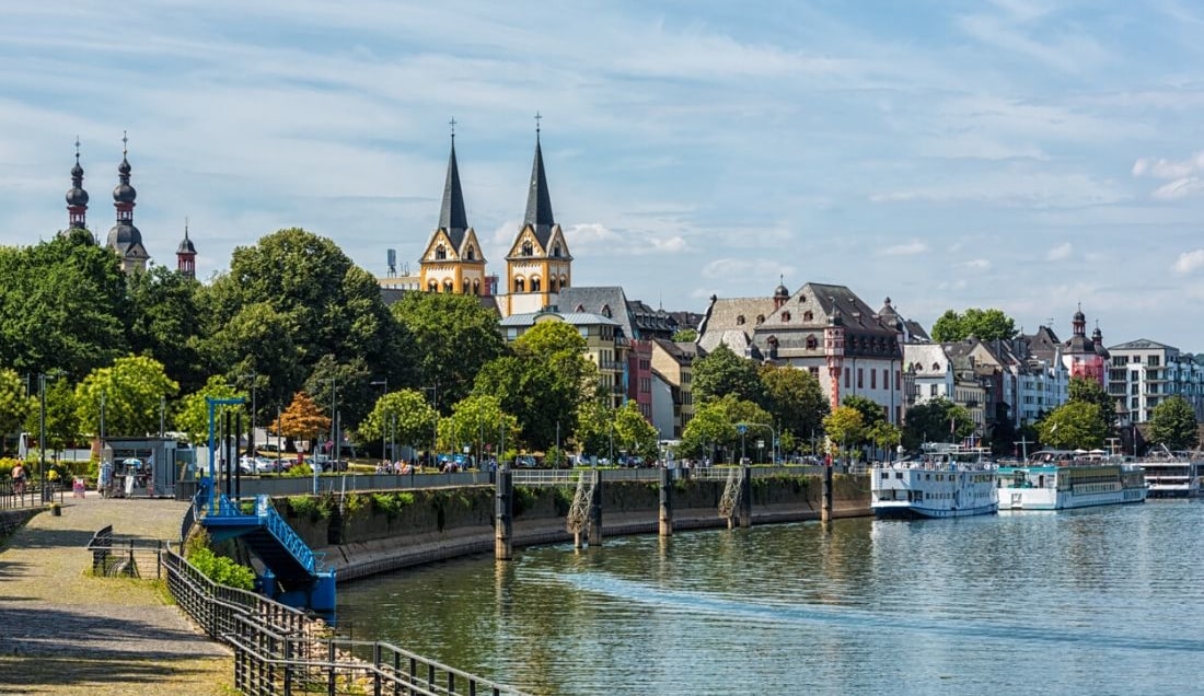 Walk the pretty streets of Koblenz