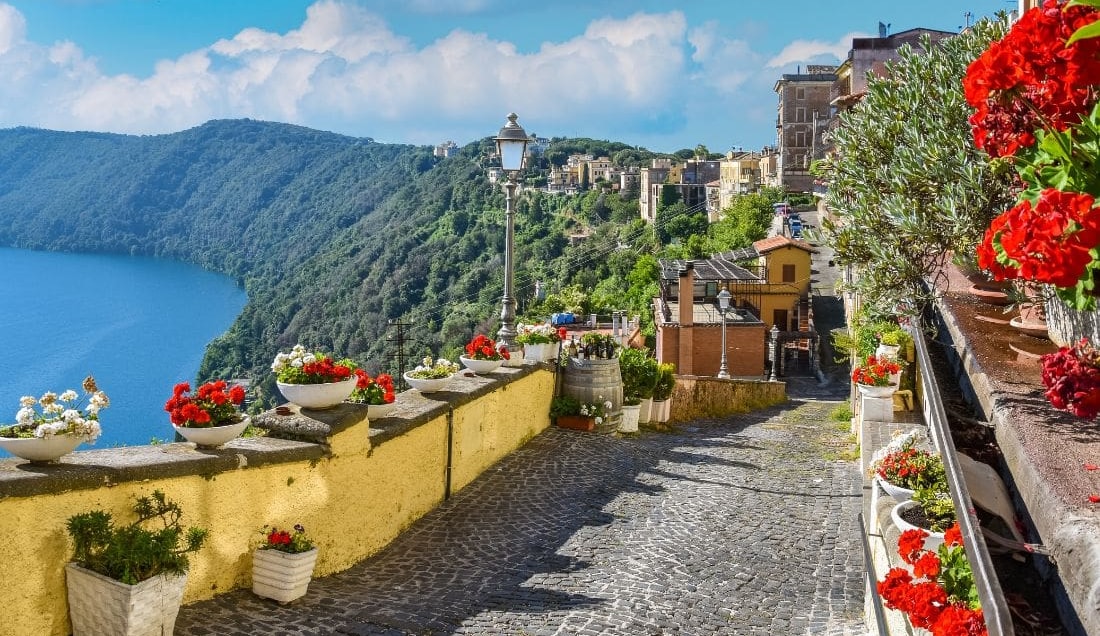 The beauty of Frascati, Italy