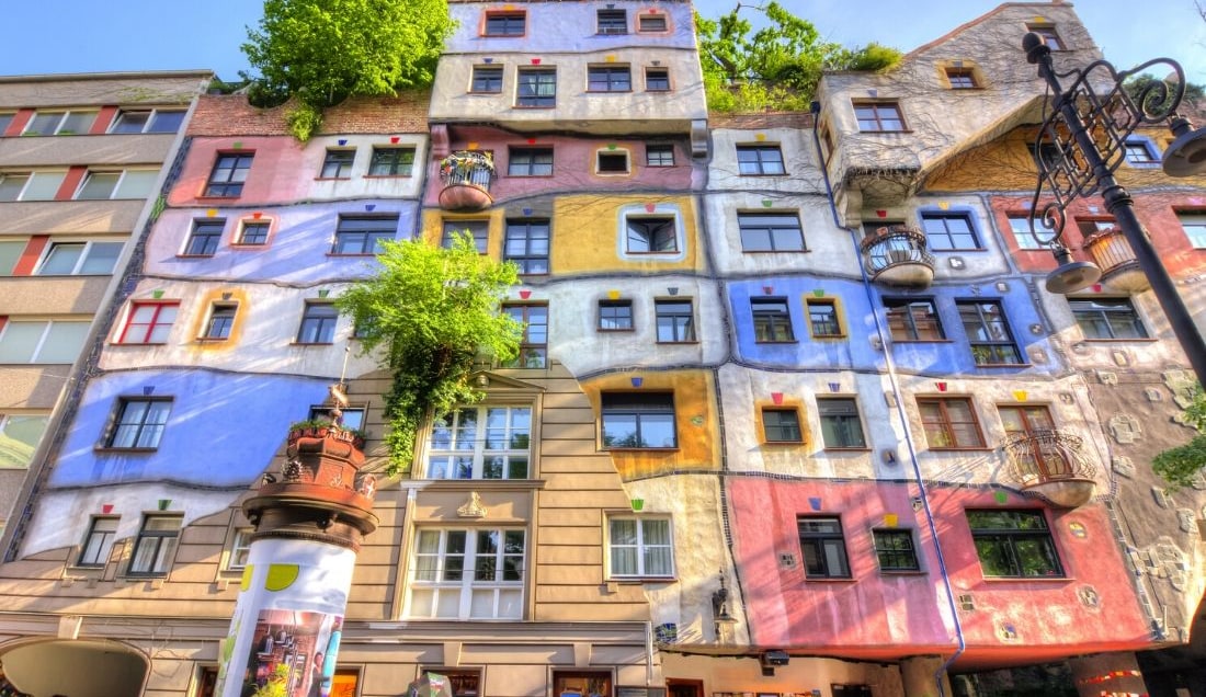 Visit Hundertwasser House Vienna