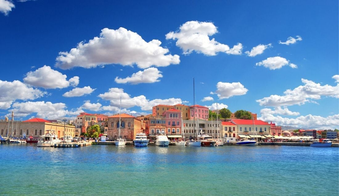 Explore the Old Venetian Harbour in Chania