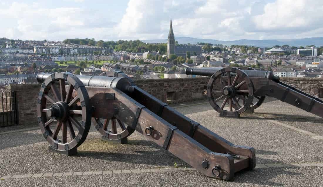See the historic Derry-Londonderry city walls