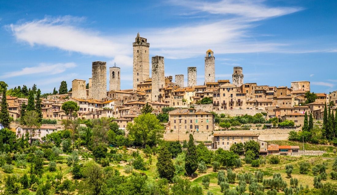 Enjoy a guided excursion to San Gimignano