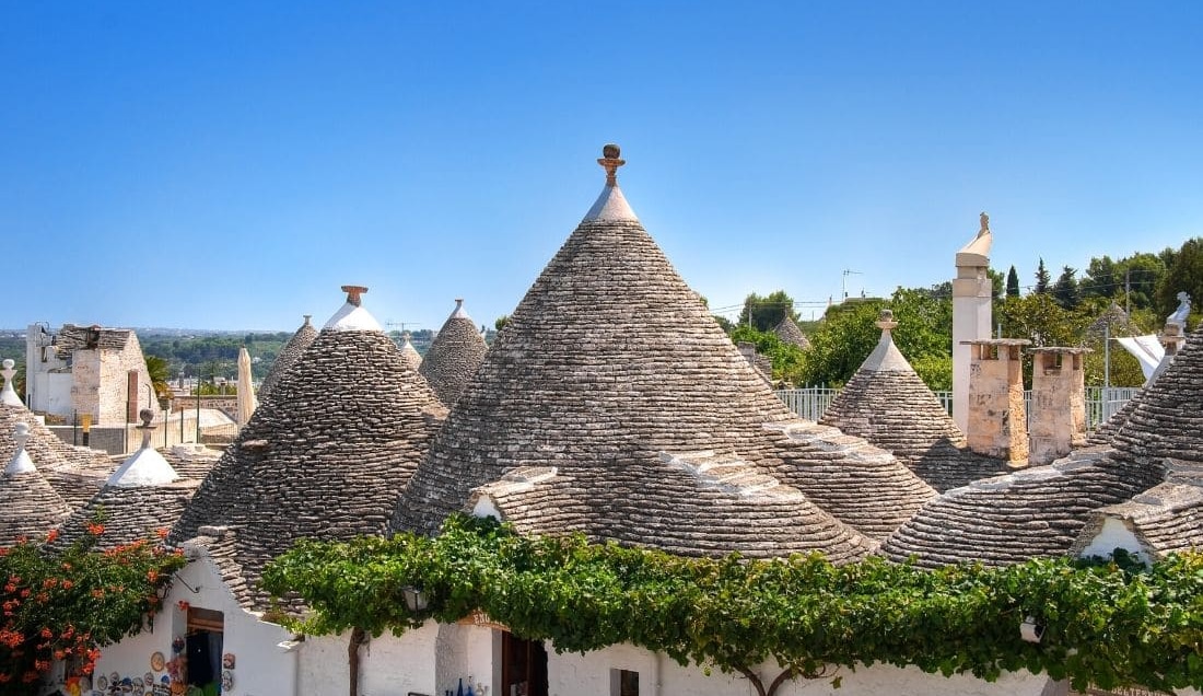 See the iconic Trulli houses