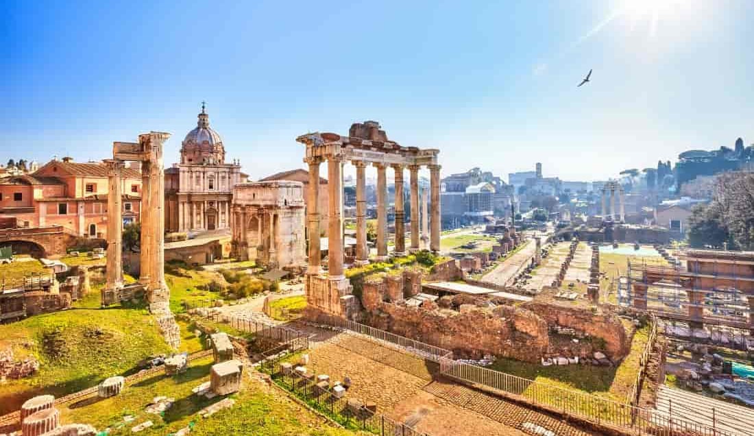 See the Roman Forum 