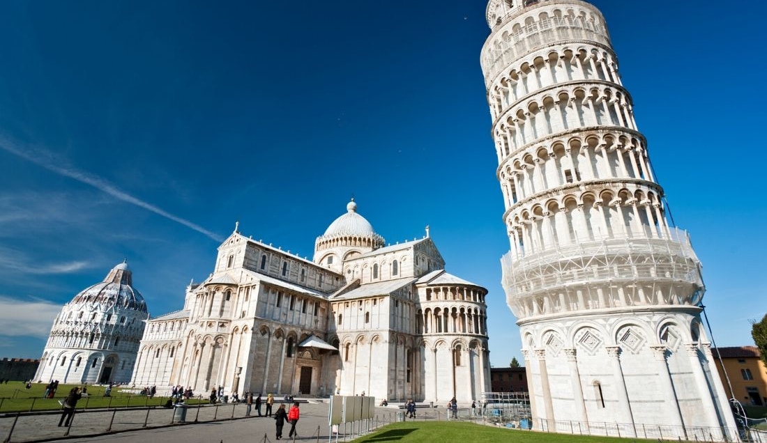 See the iconic Leaning Tower of Pisa