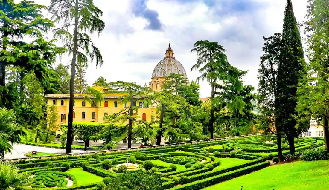 Discover the tranquil Vatican Gardens