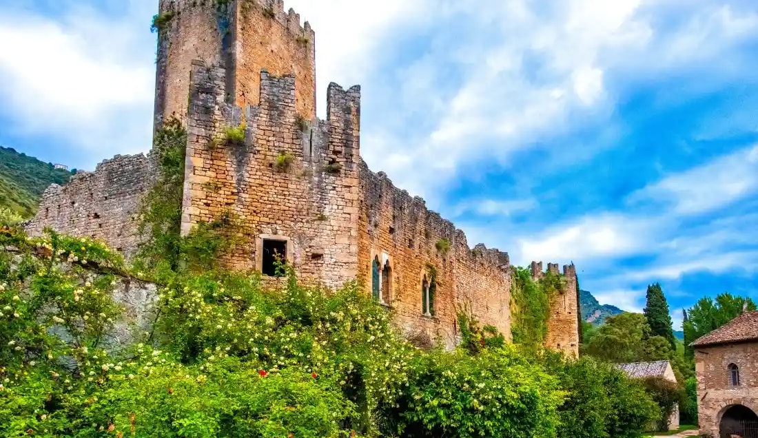 Visit the romantic Gardens of Ninfa