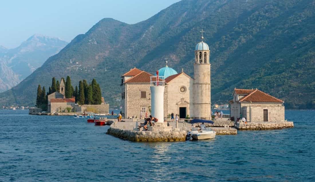Take a boat trip to visit Our Lady of the Rocks.
