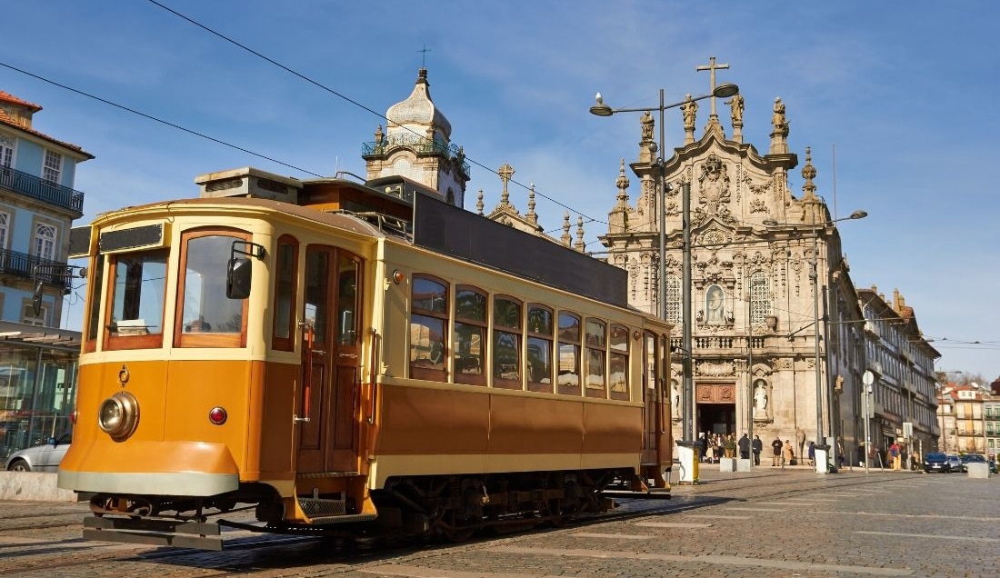Tram Porto city with so many things to do