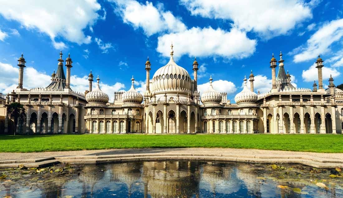 Spend free time in Brighton and explore the Brighton Pavilion.