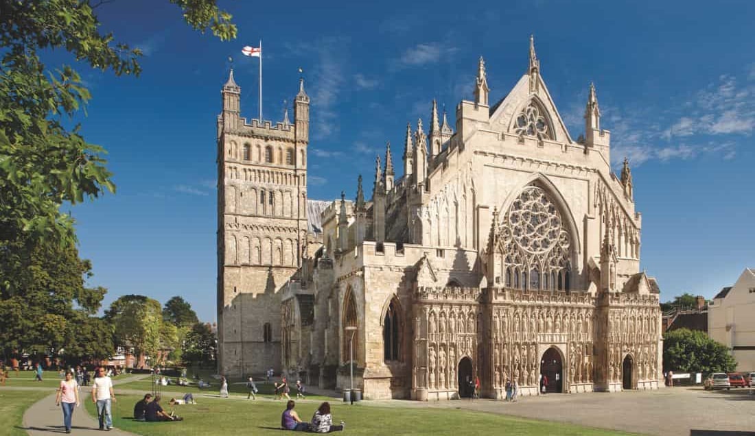 See Exeter Cathedral