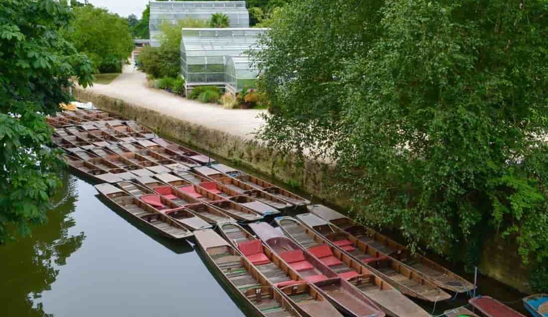See punts at Oxford