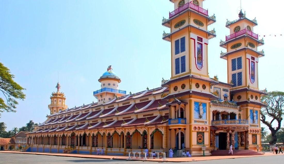 See Cao Dai Temple in Ho Chi Minh
