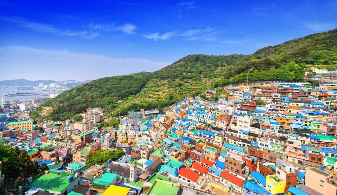 Explore the colourful Gamcheon Culture Village