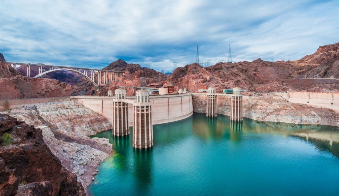 See the Hoover Dam, one of the largest in the U.S.A