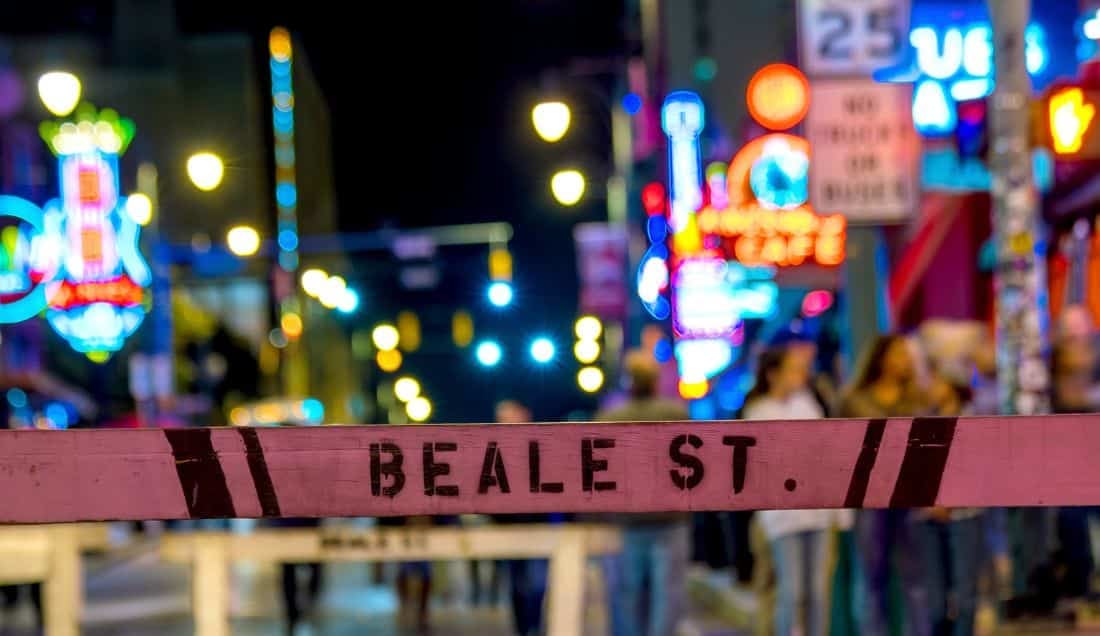 Enjoy the sounds of Beale Street