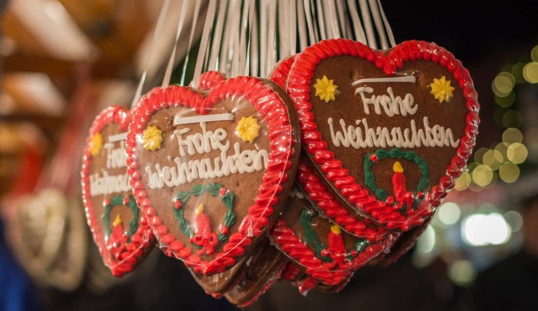 Enjoy some sweet treats at the Christmas markets