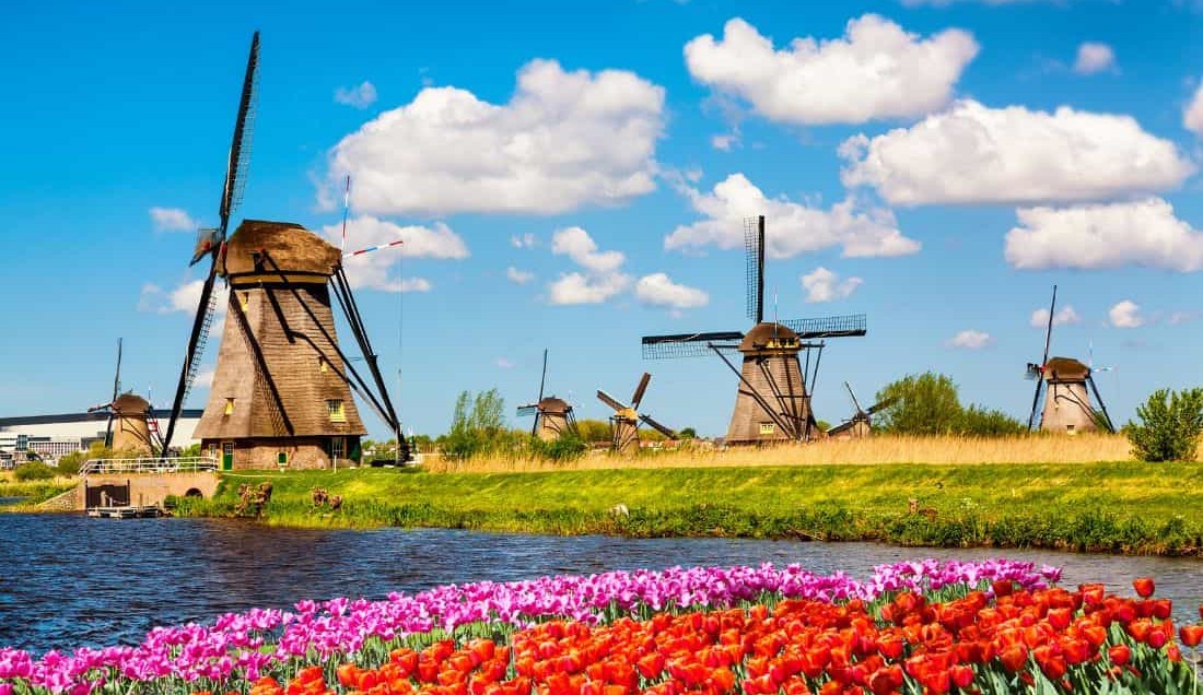 Enjoy the opportunity to see Kinderdijk 
