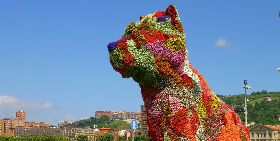 See Puppy sculpture at Guggenheim Museum, Bilbao .jpg