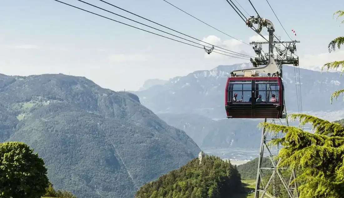 Take the Renon Cable Car