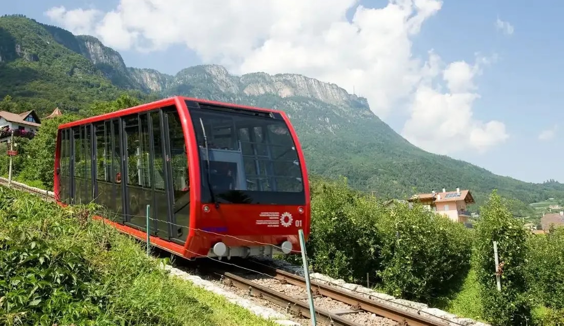 Experience the Mendola Funicular