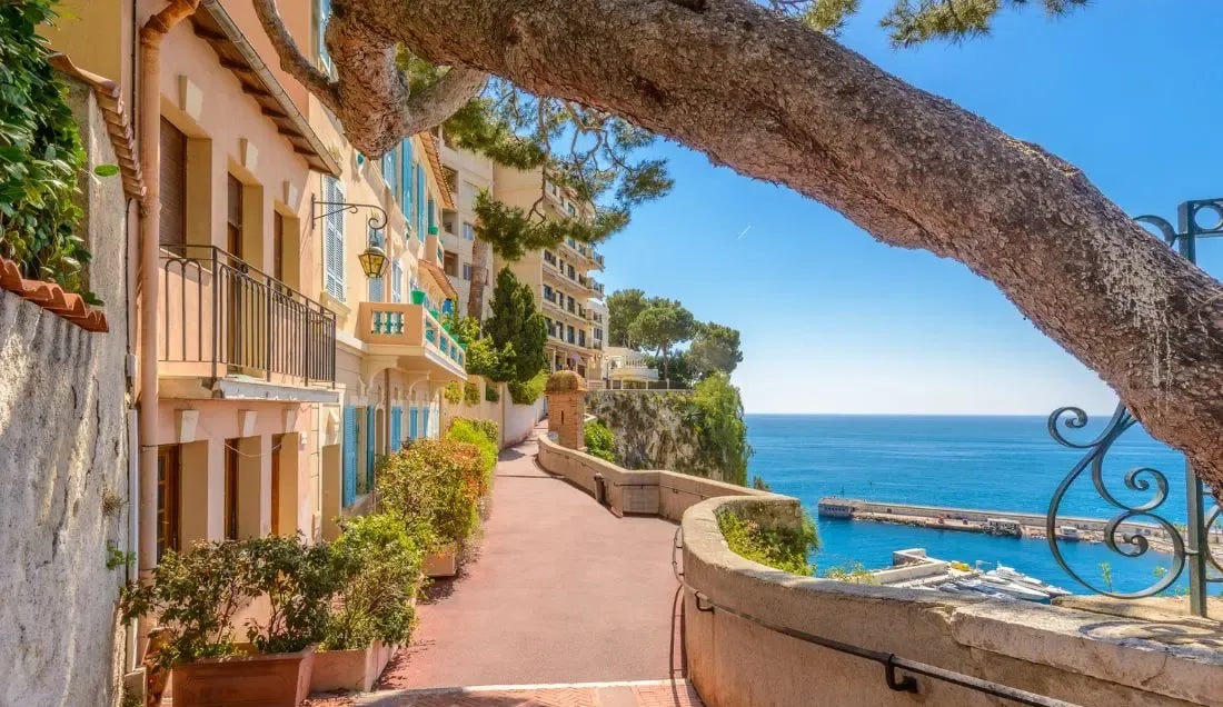 Local Village in Monaco, France
