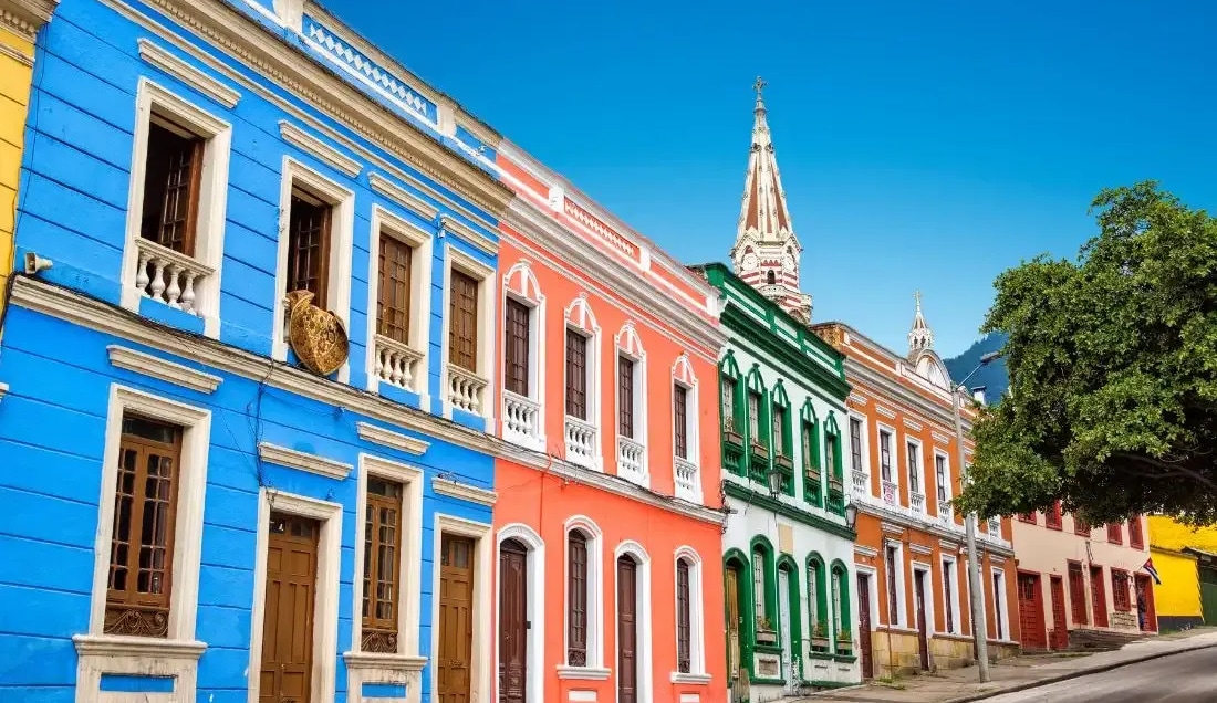 Visit La Candelaria,  historic neighborhood of Bogotá