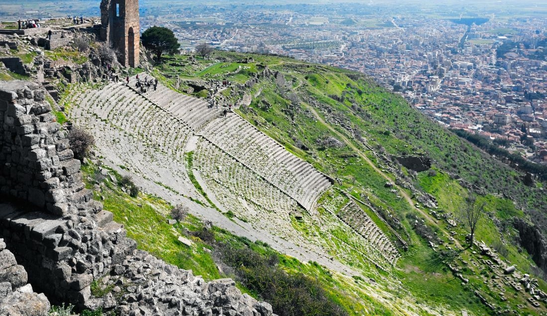 Explore the ancient city of Pergamum