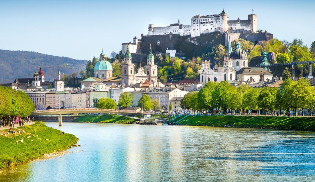 Visit Salzburg, the birthplace of Mozart