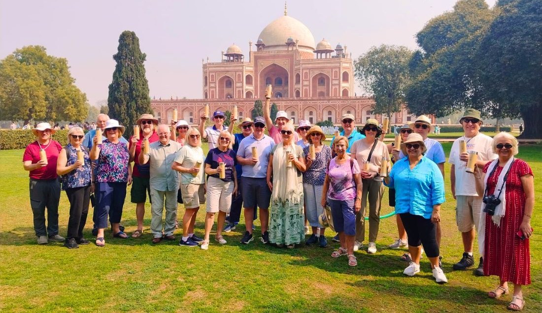 Visit Humayun's Tomb, a UNESCO World Heritage Site and a classic example of Mughal architecture.