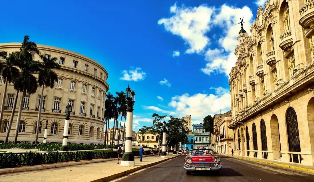 Colorful Streets Of Havana