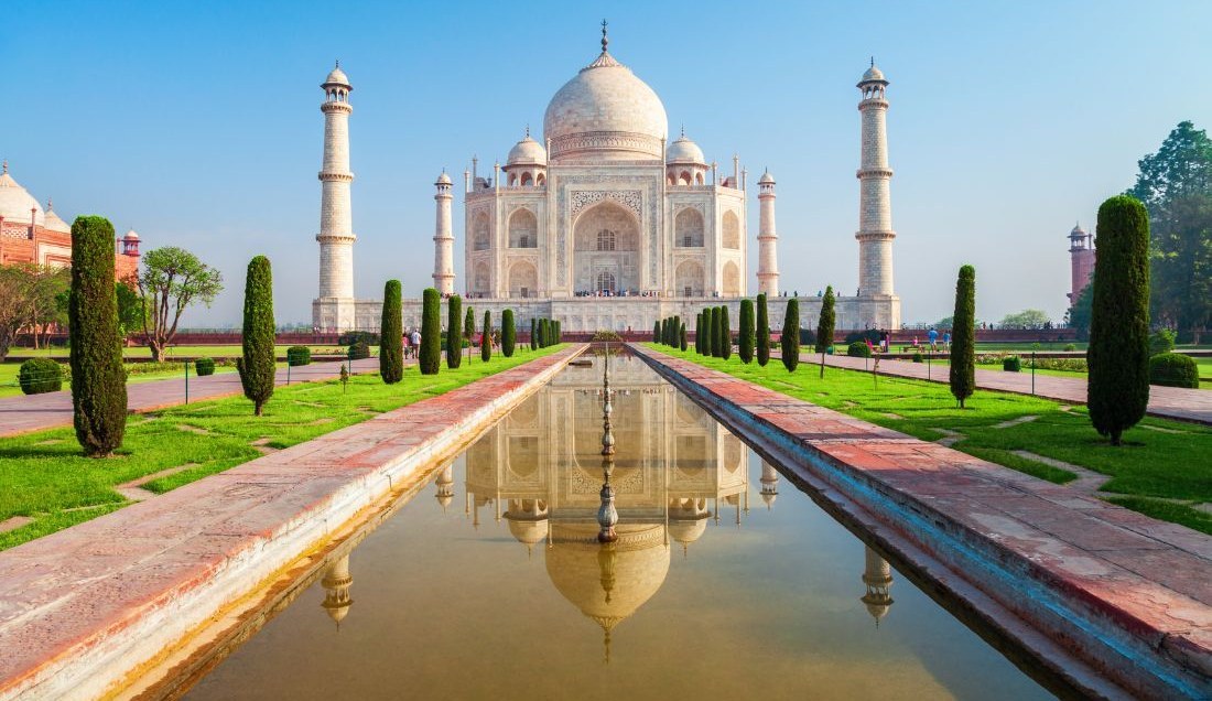 Visit the Taj Mahal, one of India’s most iconic landmarks