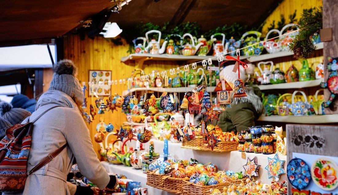 Enjoy shopping for Christmas gifts