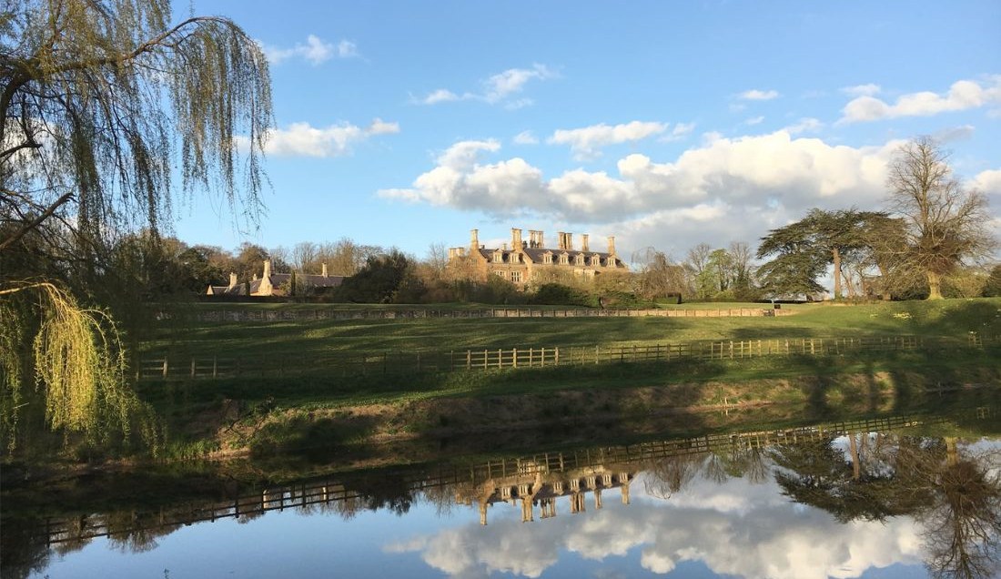 Explore the gardens of Holdenby House