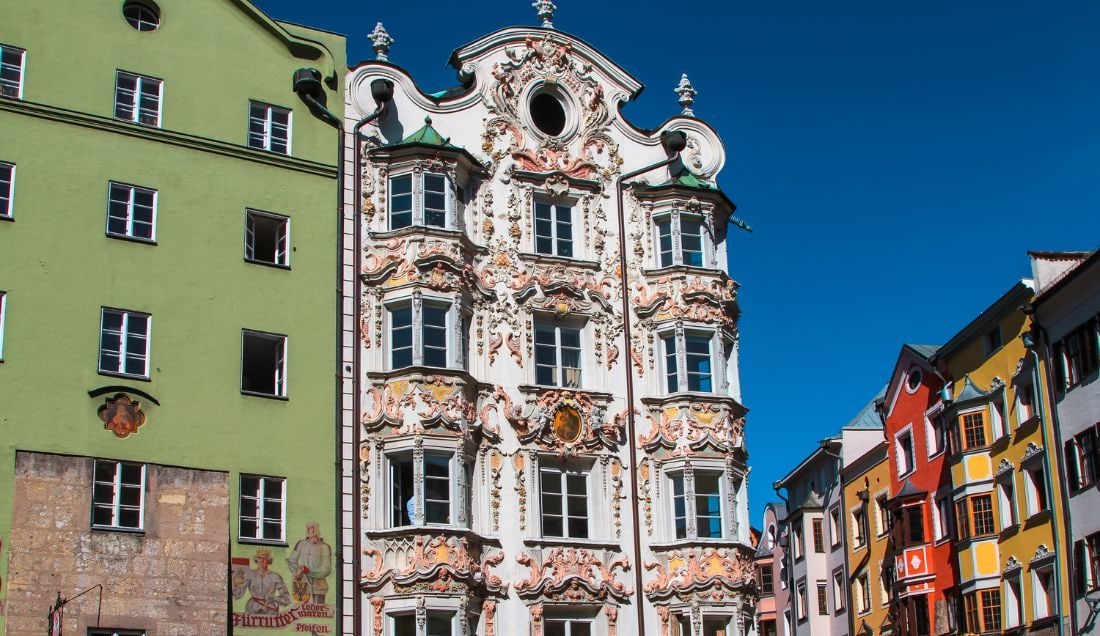 Architecture of Kitzbühel, Austria