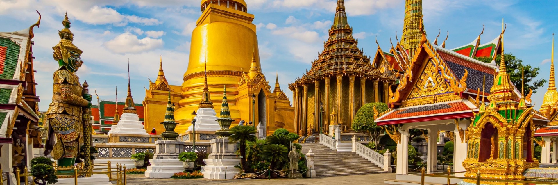 Enjoy a guided tour of Bangkok, including the Grand Palace.
