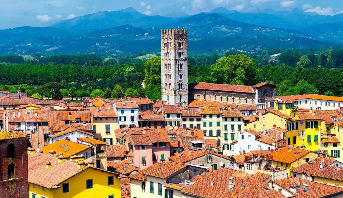 Visit Lucca, the birthplace of Puccini. 