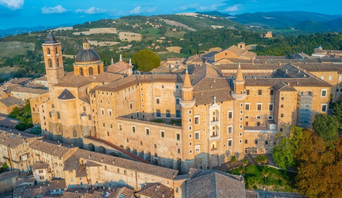 Visit Urbino, the birthplace of Raphael. 