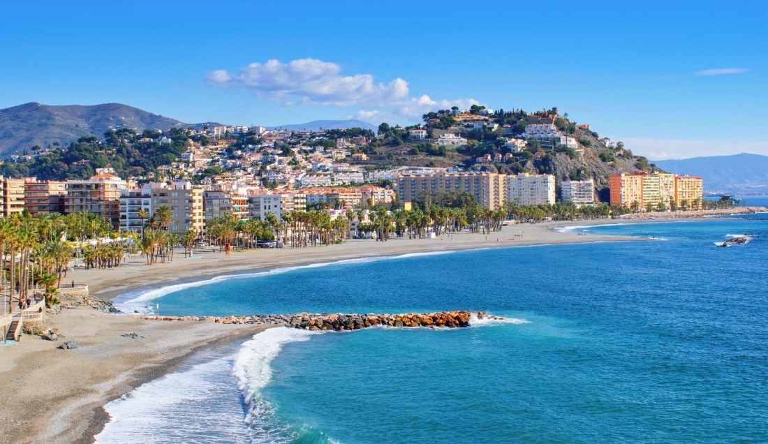 Almuñecar City and Coast View