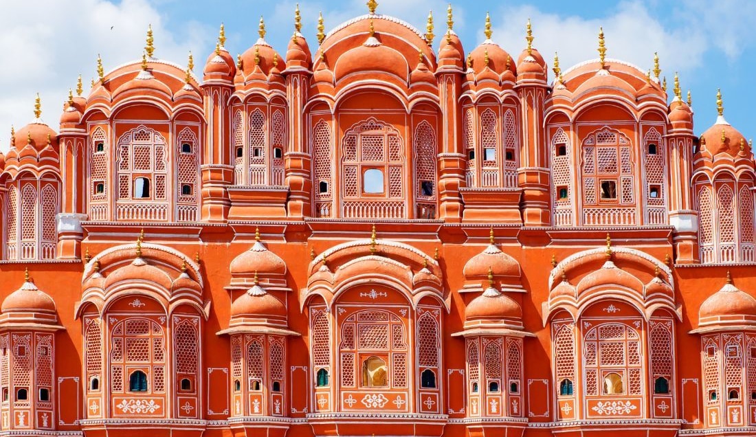 Admire Hawa Mahal - 'The Palace of Winds.'