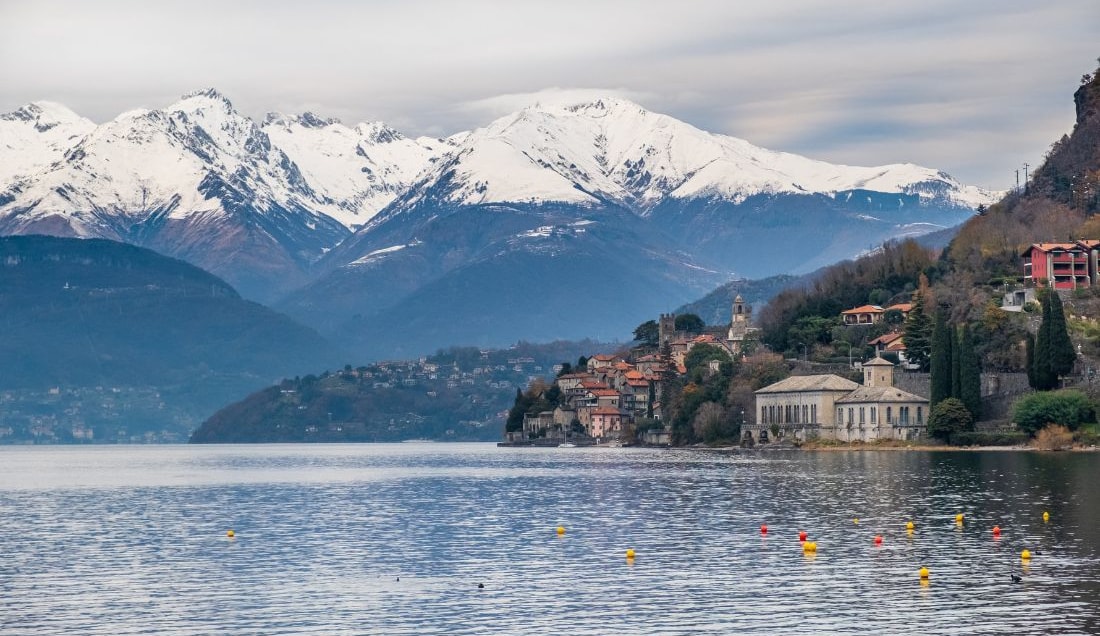 Take in the stunning views of Lake Como.
