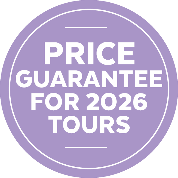 Price Guarantee for 2026 Tours